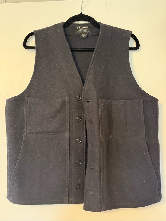Filson Other - NWOT Filson Charcoal Wool Vest